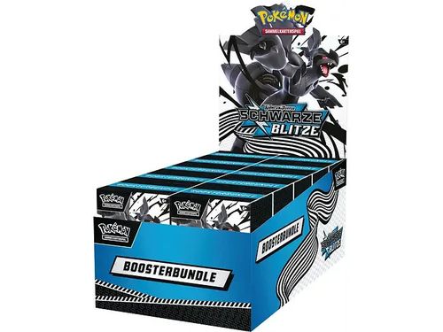 Pokémon Schwarze Blitze Booster Bundle Display Deutsch Sealed NEU OVP 10x Bundle