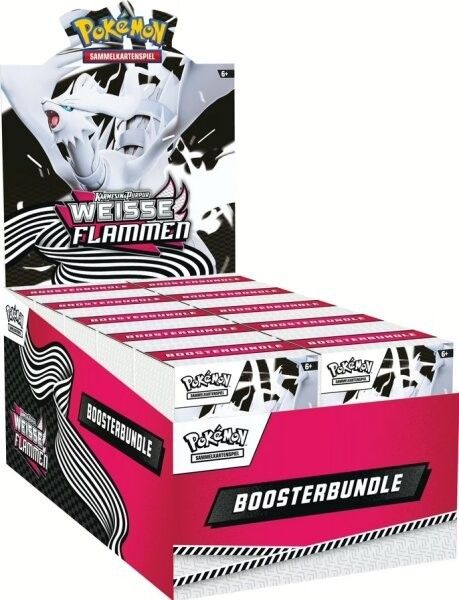 Pokémon Weiße Flammen Booster Bundle Display Deutsch Sealed NEU OVP 10x Bundle