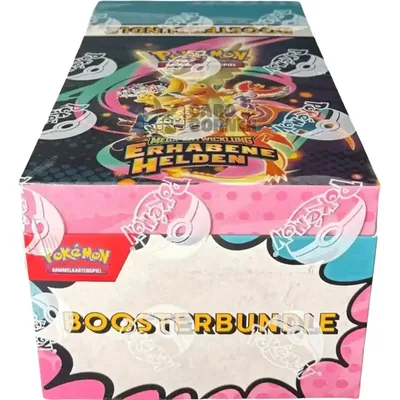 Pokémon Erhabene Helden Booster Bundle Display NEU OVP Sealed 10x Boosterbundle